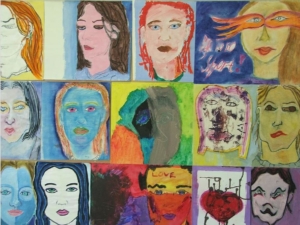Art completed by young people living in Secure Welfare